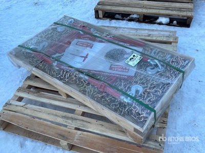 Quantity of (5) 2026 Suihe BC-9200 9200 lb Ratchet Binders & (10) 20 ft Chains Divers - Magasin, entrepôt, consommateur (Unused)