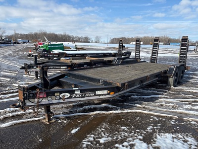 2017 Felling FT-20 23 ft T/A Remolque Portamaquinaria