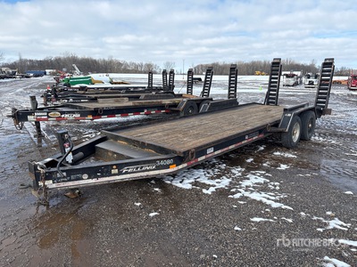 2017 Felling FT-20 T/A Remolque Portamaquinaria