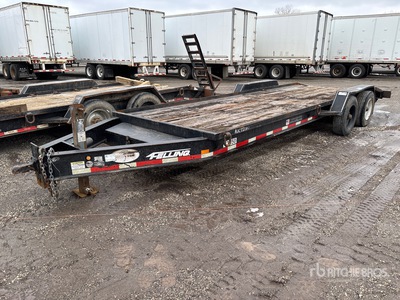 2014 Felling 23 ft T/A Equipment Trailer