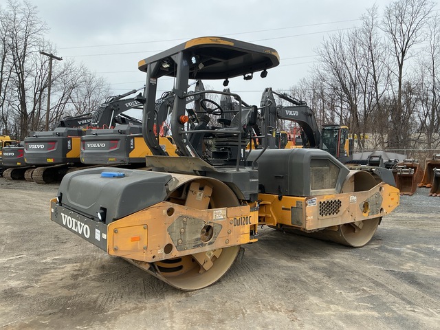 2021 Volvo DD120C Double Drum Roller