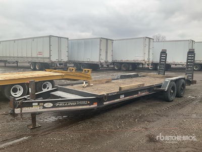 2017 Felling FT-20 I 30 ft T/A Equipment Trailer