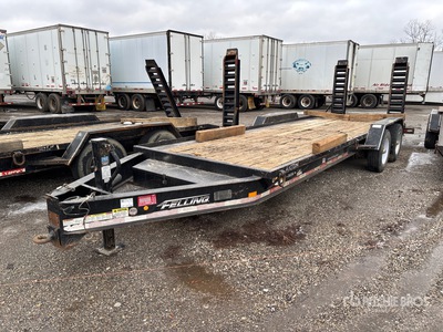 2017 Felling FT-20 I 23 ft T/A Remorque pour équipement