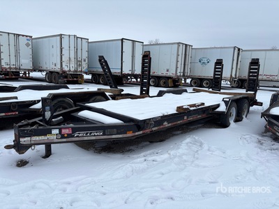 2017 Felling FT-20 I 23 ft T/A Remorque pour équipement