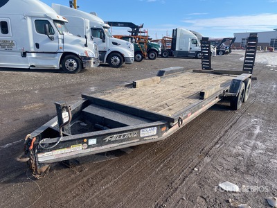2017 Felling 20000 lb 23 ft T/A Equipment Trailer