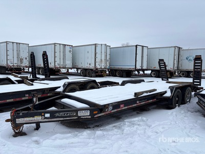 2017 Felling 20000 lb 23 ft T/A Remorque pour équipement