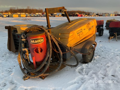 2016 Atlas Copco XAS 185 185 cfm Mobile Air Compressor (Inoperable)