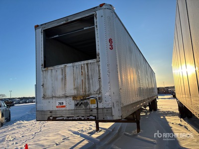 1998 Utility VS2R 53 ft x 102 in T/A Van Trailer