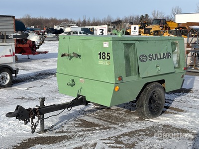 1996 Sullair 185DPQJD 185 cfm Mobile Compresor de aire