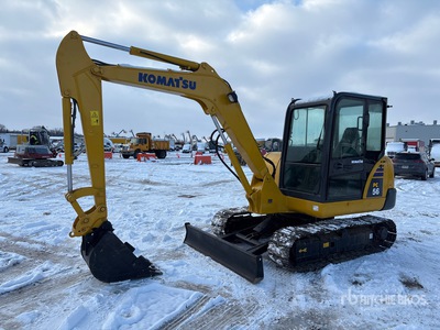 2020 Komatsu PC56-7 Mini Excavator