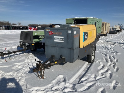 2017 Atlas Copco XATS400 JD8 400 cfm Air Compressor