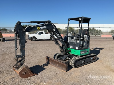 2018 John Deere 30G Minigraafmachine