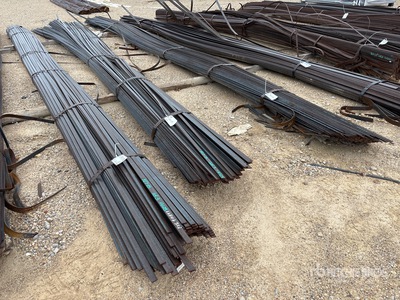 Quantity of (3) Bundles of 1 in x 3/16 in x 24 ft Flat Bar Divers - Matériaux de construction