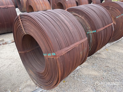 Quantity of (2) Spools of 3/8 in GR60 Rebcoils Cortazar Divers - Matériaux de construction