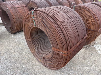 Quantity of (1) Spool of 1/2 in Rebcoils Cortazar Divers - Matériaux de construction