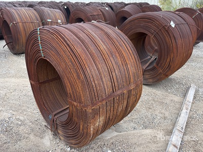 Quantity of (2) Spools of 3/8 In. GR60 Rebcoils Cortazar Divers