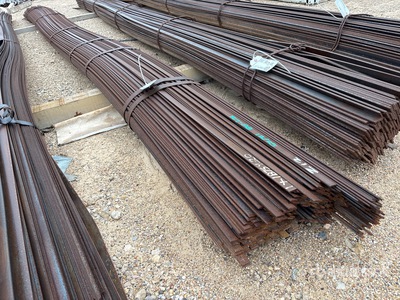 Quantity of (1) Bundle of 1 in x 3/16 in x 20 ft Flat Bar Divers - Matériaux de construction