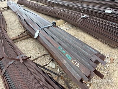 Quantity of (1) Bundle of 1 1/2 in x 20 ft Flat Bar Divers - Matériaux de construction