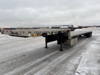 2007 Wilson 48 ft T/A Spread Axle Step Deck Trailer