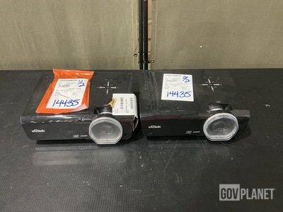 (2) Vivitek D963HD Projectors