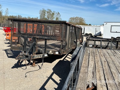 2012 Tiger 20 ft T/A Equipment Trailer