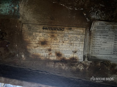 2012 Manac 10248101 Flatbed Trailer