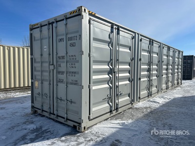 2025 40 ft High Cube Multi-Door Storage Container