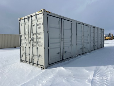 2025 40 ft High Cube Multi-Door Storage Container