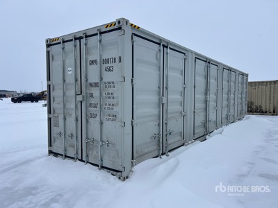 2025 40 ft High Cube Multi-Door Storage Container