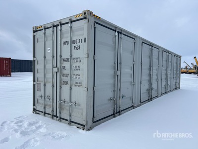 2025 40 ft High Cube Multi-Door Storage Container