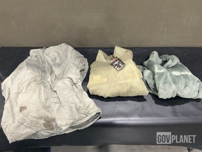 (24) Cold Weather Jackets, (2) Cold Weather Shirts & Assorted Items