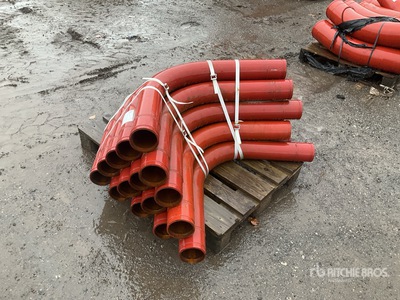 Quantity of (15) Steel 100mm Water Tuyau