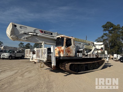 2013 Powertraxx 18-H Rotating Crawler Carrier Aerial Lift w/2013 Terex Hi-Ranger TM 125