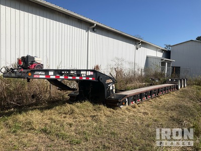 2017 Load King 503/554 SS SF 110000 lb Tri/A Double Drop Removable Gooseneck Lowboy Trailer