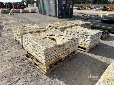 Quantity of (5) Pallets of Austin Cream Stone