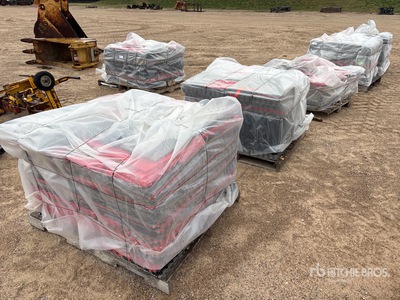 Quantity of (6) Pallets of Interlocking Garage Suelo
