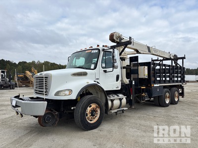 National 400B 20000 lb Straight Boom on 2007 Freightliner M2 112V 6x4 Boom Truck