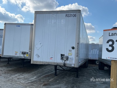 2013 Wabash DVCVHPC 53 ft x 102 in T/A Van Trailer