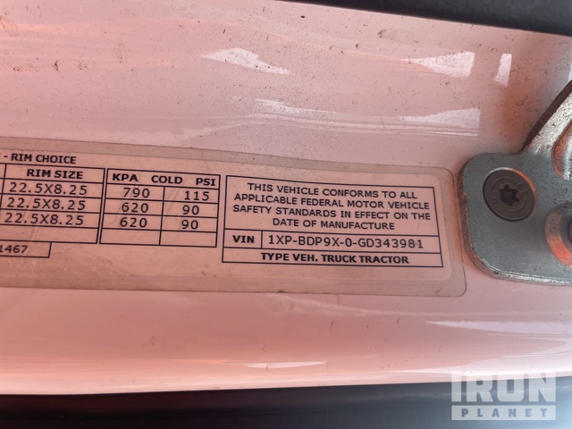 CAMIóN 2016 PETERBILT