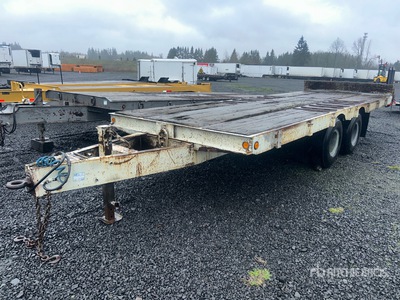 1978 Fruehauf 25 ft T/A Tilt Deck Trailer