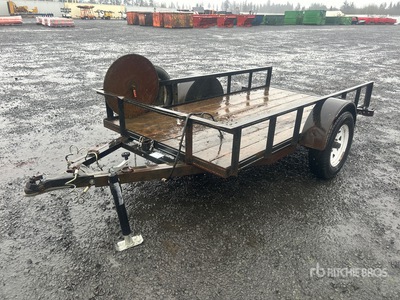 2013 Northshore Manufacturing 10 ft S/A Remorque à plateau basculant