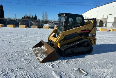 2014 Cat 259D Two-Speed High Flow を見 Compact Track Loader