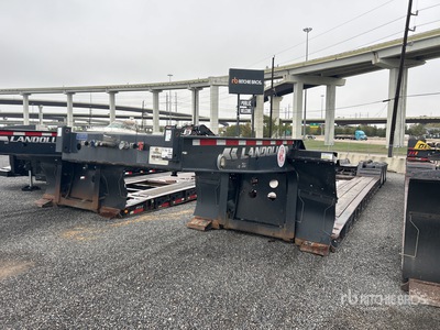 2018 Landoll Tri/A Single Drop Removable Gooseneck dieplader