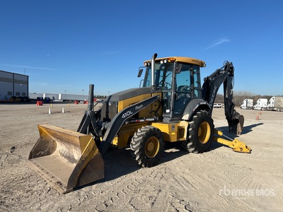 2019 John Deere 410L 4x4 Koparko-ładowarka