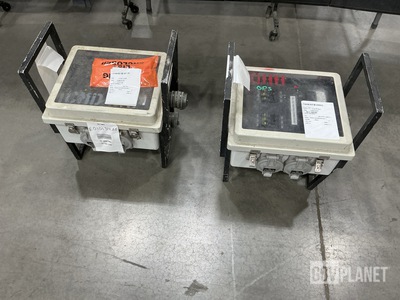 (2) DRASH Feed Thru Power Distribution Boxes