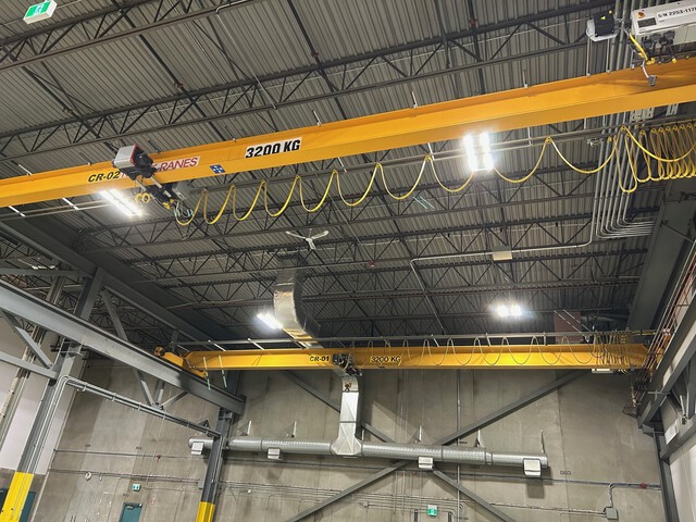 Quantity of (2) Konecranes Overhead Bridge Crane