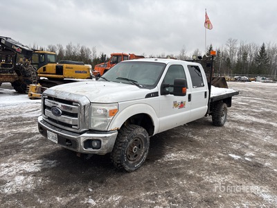 2014 Ford F-350 XL 4x4 Crew Cab Camión Caja Abierta