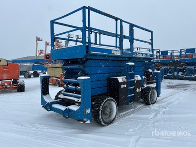 2015 Genie GS-5390 4x4 Dual Fuel Scissor Lift