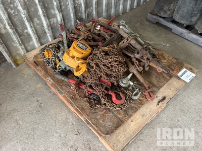 Quantity of Chain Hoists & Chain Binders