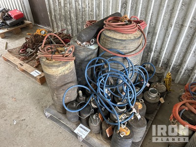 Quantity of 6 in - 24 in Pipe Test Plugs